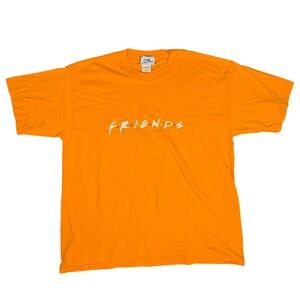 Vintage Friends TV Show Orange Graphic T Shirt Tee